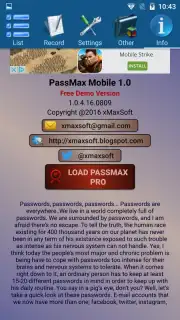 PassMax скриншот 2