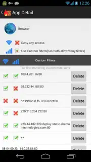NoRoot Firewall скриншот 4