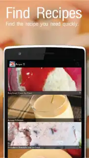 Ice Cream Recipes скриншот 2