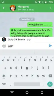 Alloy -free messaging app скриншот 4