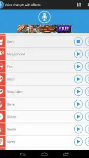 Voice Changer With Effects скриншот 4
