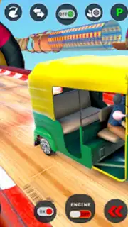 Tuk Tuk Taxi Driving Games 3D скриншот 1