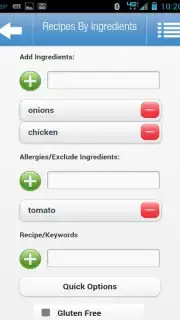 Recipes by Ingredients скриншот 1