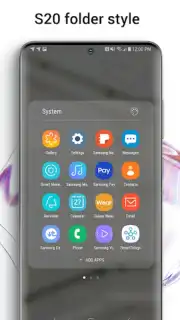 Cool S20 Launcher Galaxy OneUI скриншот 3