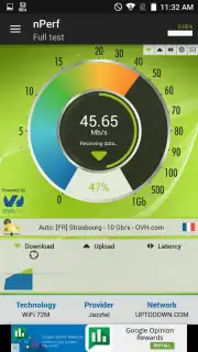 nPerf Speed Test скриншот 8
