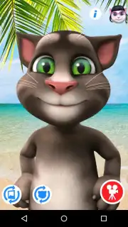 Talking Tom for Messenger скриншот 6