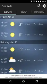 Simple Time & Weather Widget скриншот 3