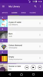 Sony Mobile Music скриншот 4