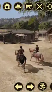 West Cowboy Games Horse Riding скриншот 3