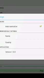 Audio Memos скриншот 1