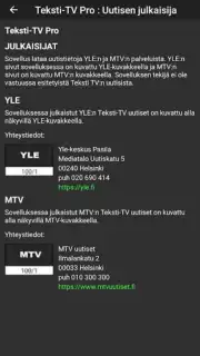TekstiTV скриншот 2