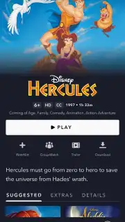 Disney+ скриншот 7