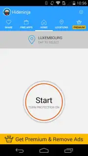 Hideninja Free VPN скриншот 5