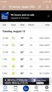 The Weather Channel скриншот 1