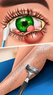 ASMR Doctor Makeup Salon games скриншот 5