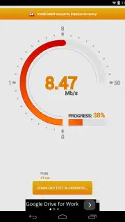 Internet Speed Test скриншот 2