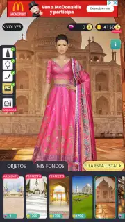 Indian Fashion Dressup Stylist скриншот 15