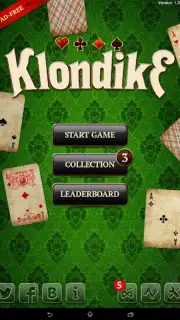 Klondike Solitaire скриншот 2