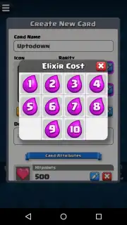 Card Creator for Clash Royale скриншот 3