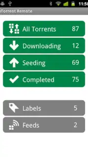 µTorrent Remote скриншот 1
