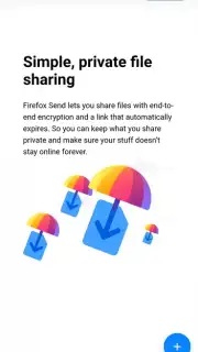 Firefox Send скриншот 3