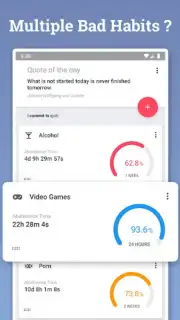 Quitzilla: Bad Habit Tracker скриншот 6