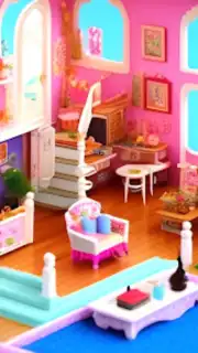 Doll House Design Doll Games скриншот 2