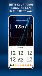 Lock Screen iOS 16 скриншот 4