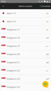 ACT VPN скриншот 5