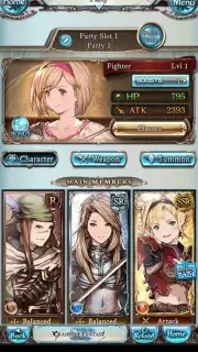 Granblue Fantasy скриншот 3