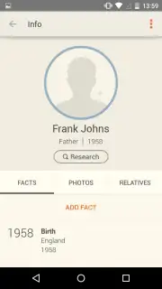 MyHeritage скриншот 1