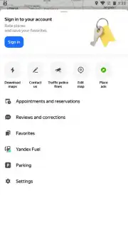 Yandex Navigator скриншот 2