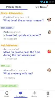 Glow - Period Tracker скриншот 7