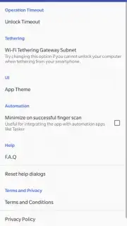 Remote Fingerprint Unlock скриншот 3