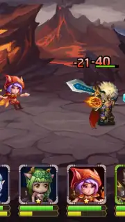 Heroes Legend: Idle Battle War скриншот 1