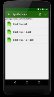 Meher APK Extractor скриншот 3