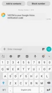 Samsung Messages скриншот 1