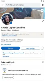 LinkedIn скриншот 5