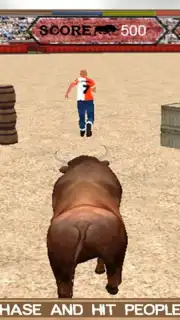 Angry Bull Attack Arena Sim 3D скриншот 9