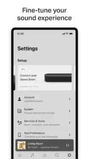 Sonos скриншот 2