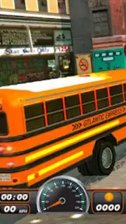 School Bus Driving Games 3D скриншот 3