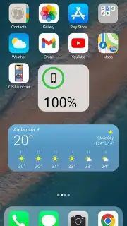 iOS Launcher скриншот 5