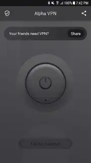 ALPHA VPN скриншот 1