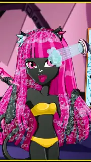 Monster Catty Noir Hair Salon скриншот 3