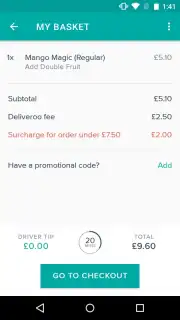 Deliveroo скриншот 8