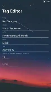 Muzio Music Player скриншот 4