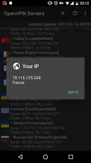 VPN Servers скриншот 8