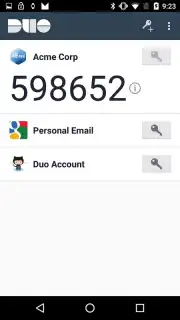 Duo Mobile скриншот 2