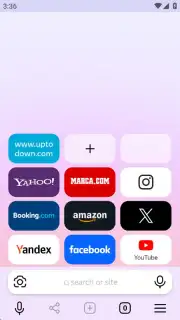 Yandex Browser (alpha) скриншот 1