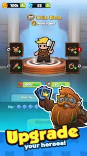 Heroes Rush! Adventure RPG скриншот 1